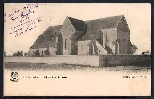 AK Traînel, Église Saint-Gervais