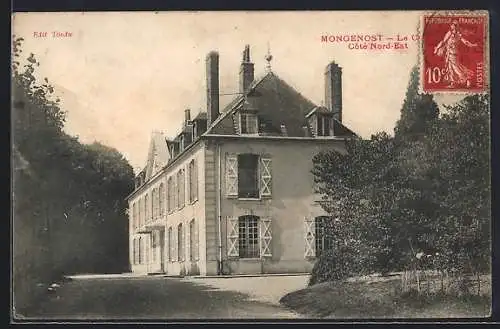 AK Mongenost, Le Château côté Nord-Est