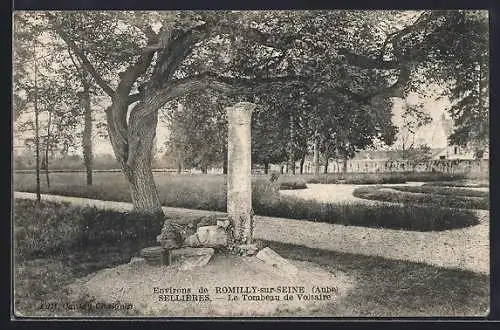 AK Sellières, Le tombeau de Voltaire