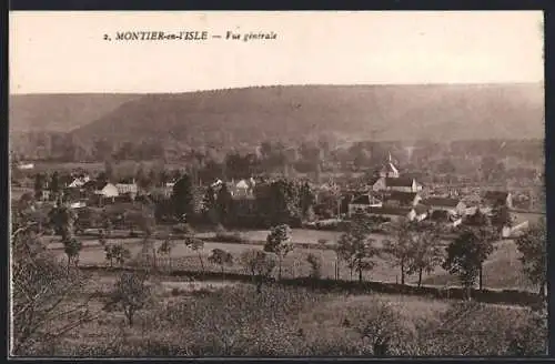 AK Montier-en-l`Isle, Vue générale du village et des paysages environnants