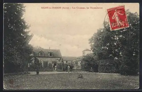 AK Rigny-le-Ferron, Les Closeaux, les Dépendances