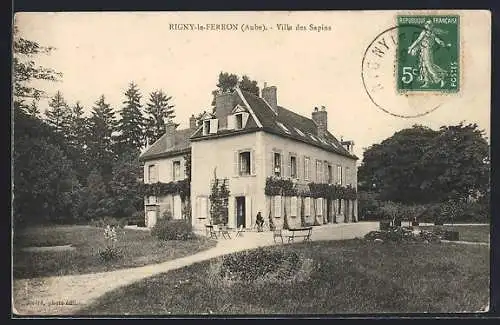 AK Rigny-le-Ferron, Villa des Sapins