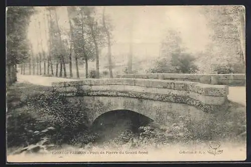 AK Rigny-le-Ferron, Pont de Pierre du Grand fossé