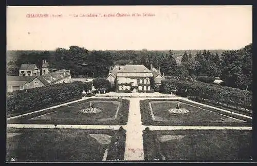 AK Chaouese, La Corvellerie, ancien Château et les jardins