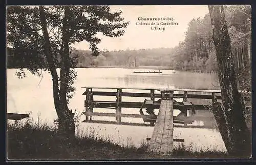 AK Chaource, Château de la Cordelière, L`Étang