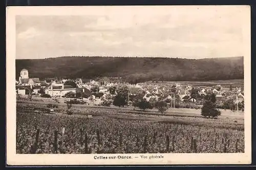 AK Celles-sur-Ource, Vue générale