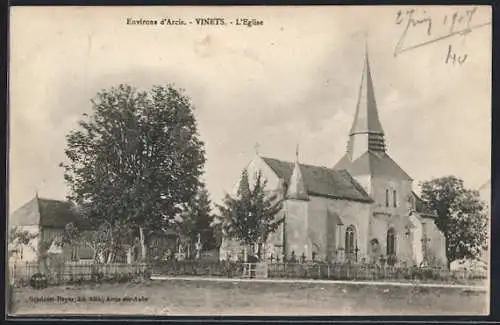 AK Vinets, L`Église et son cimetière