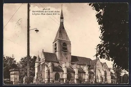AK Dampierre, L`église Mén. classé XIIIe s