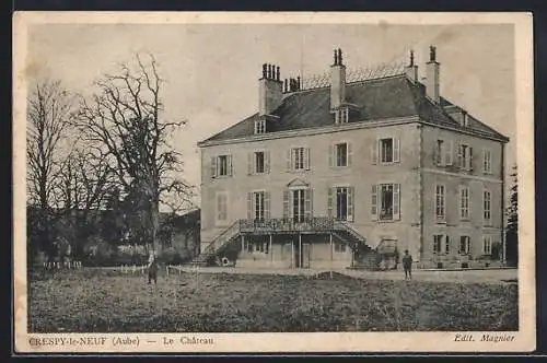 AK Crespy-le-Neuf, Le Château