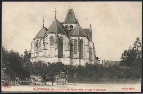 AK Chavanges, Abside de l`Église Saint-Georges, XVIe siècle
