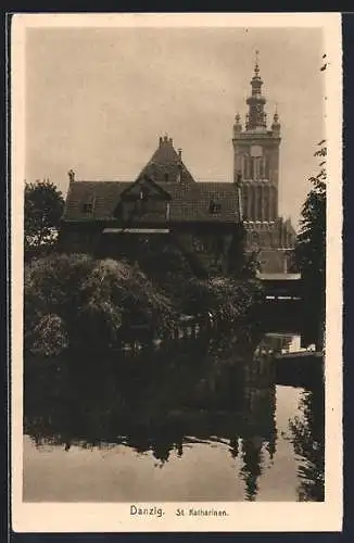 AK Danzig, St. Katharinen-Kirche