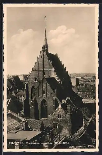 AK Elbing / Elblag, St. Marienkirche