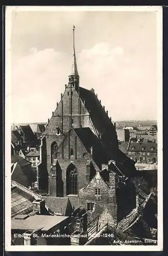 AK Elbing / Elblag, St. Marienkirche