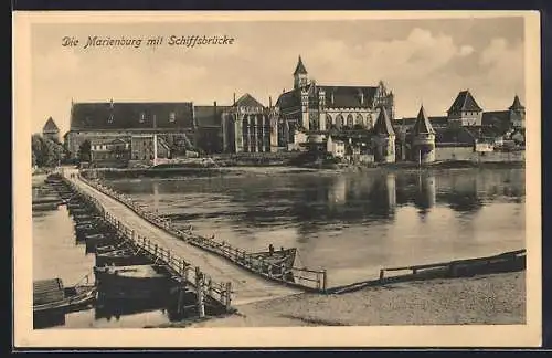 AK Marienburg, Die Burg mit Turmmauern