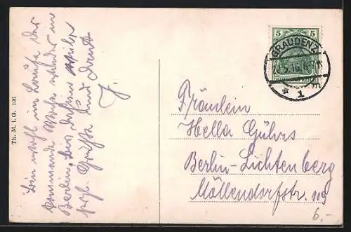 AK Graudenz / Grudziadz, Schlossberg