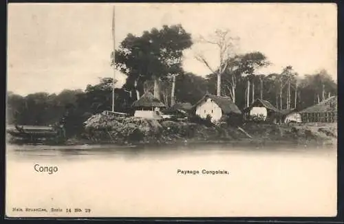 AK Belgisch-Kongo, Paysage Congolais