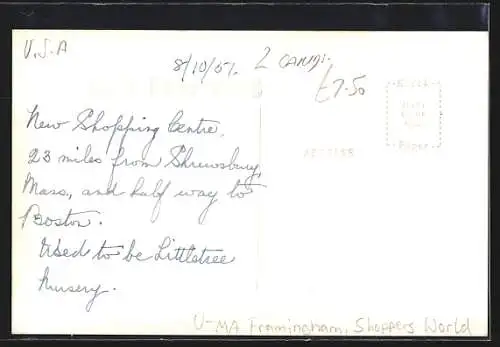 Foto-AK Framingham, MA, Shoppers World