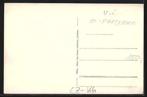 AK Opocno, Rybnik Broumar s pozadim Jiraskova kraje