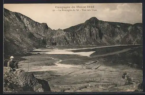AK Tissa, La Montagne du Sel, Vue vers Tissa