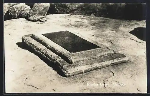 AK Matopos, Rhodes Grave