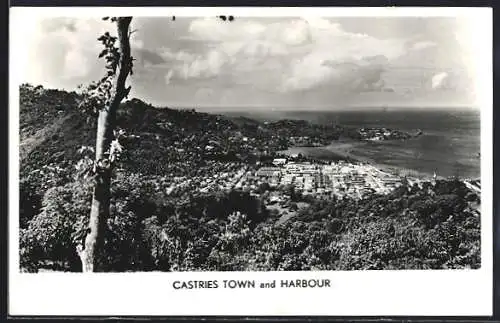 AK Castries Town, Town and Harbour