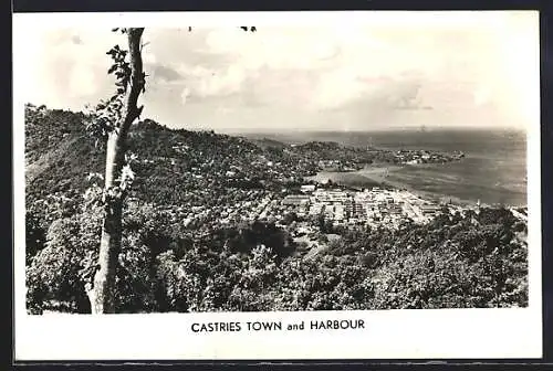 AK Castries Town, Town and Harbour