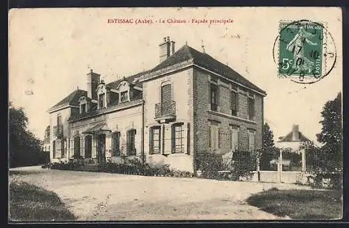 AK Estissac, Le Château, Facade principale