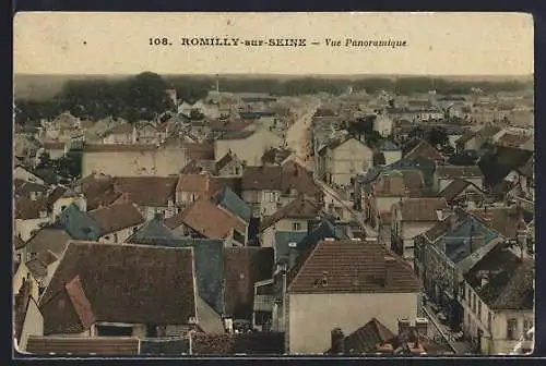 AK Romilly-sur-Seine, Vue panoramique