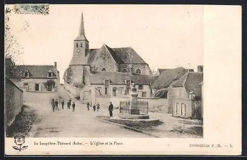 AK Louptière-Thénard, L`Église et la Place