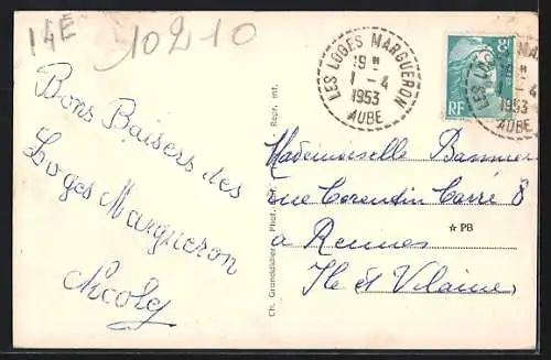 AK Les Loges Margueron, Le Chalet dans un cadre arboré