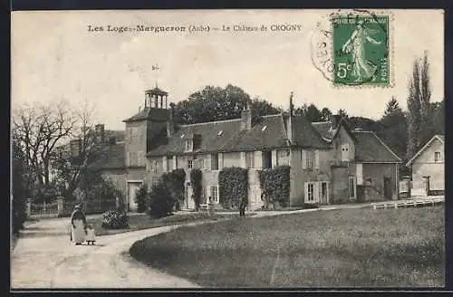 AK Les Loges-Margueron, Le Château de Crogny