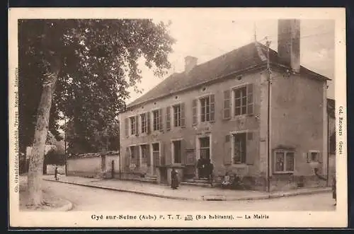 AK Gyé-sur-Seine, La Mairie