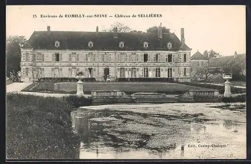 AK Romilly-sur-Seine, Château de Sellières