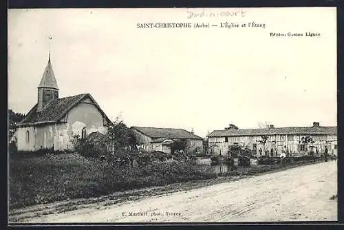 AK Saint-Christophe, L`Église et l`Étang