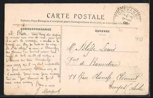 AK Bucey-en-Othe, L`ancien Château féodal
