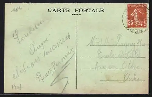 AK Bucey-en-Othe, Vue générale du village et paysages environnants