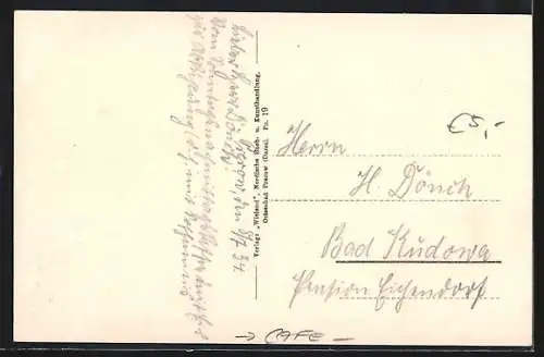 AK Prerow, Ostseebad, Cafe Dünenhaus