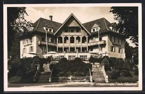 AK Oberammergau, Hotel Haus Osterbichl