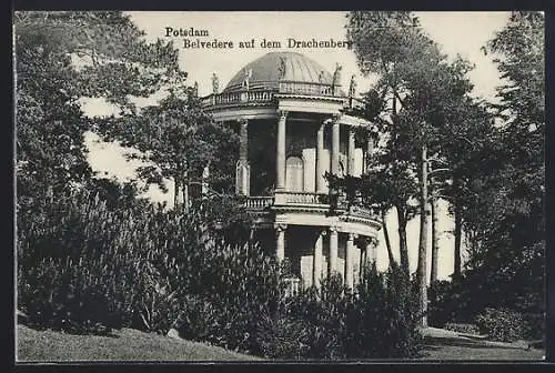 AK Potsdam, Belvedere auf dem Drachenberg