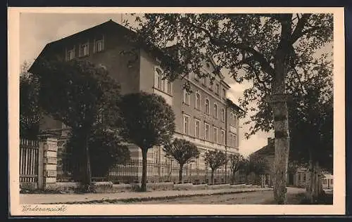 AK Gunzenhausen, Diakonissen-Mutterhaus, Haushaltungsschule u. Seminar, Vorderansicht