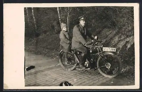 Foto-AK Motorrad DKW E 250 /300