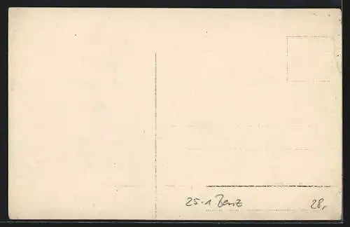 Foto-AK Auto Benz mit Chauffeur