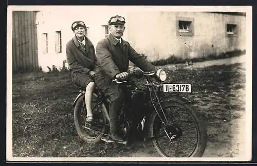Foto-AK Motorrad DKW E-250 /300