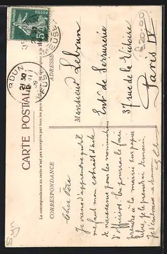 AK Verdun, La Synagoge