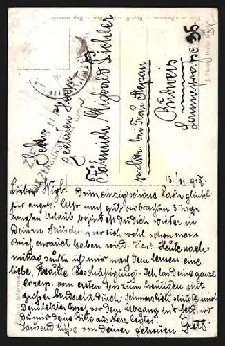 Künstler-AK sign. Pichon: Iphigenie