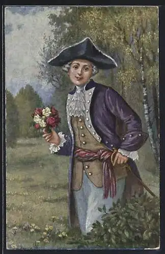 Künstler-AK sign. A. Malerki: Der Rosenkavalier