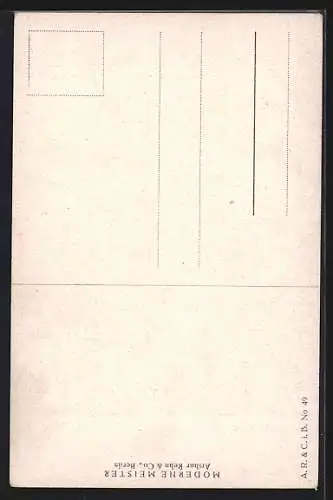 Künstler-AK sign. Albert Voss: Elisabeth