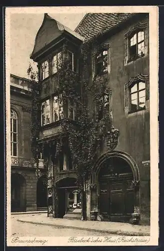 AK Braunschweig, Fäsebeck`sches Haus in der Reichstrasse