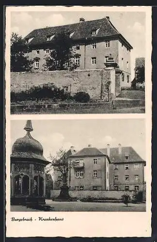 AK Burgebrach, Krankenhaus und Pavillon