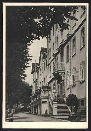 AK Bad Karlshafen, Hotel Zum Schwan, Bes. C. D. Stunz